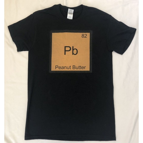 Gildan Other - Gildan Adult Small Peanut Butter Pb Element T-Shirt Black Chemistry